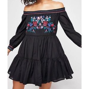 Free People Sunbeams Mini Dress